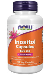 Inositol 500 MG 100 gélules NOW FOODS